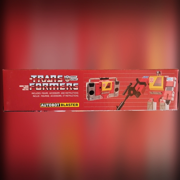 Authentic Transformer G1 Walmart 2017 BLASTER Encore Reissue Commemorative NEW - Picture 4 of 10